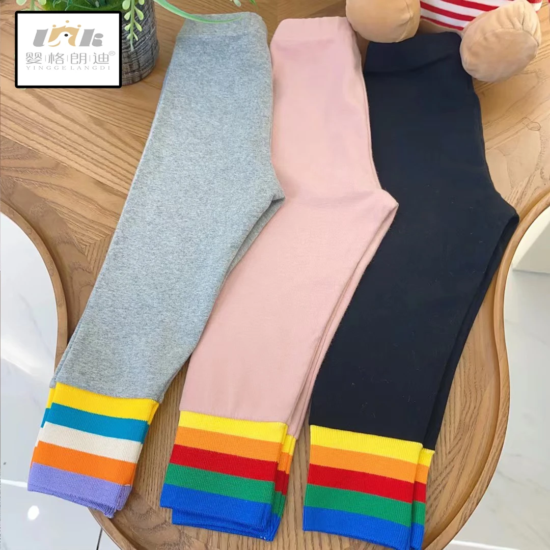 婴格朗迪 女童时尚百搭打底裤春秋冬修身保暖裤女宝宝裤子YG6169