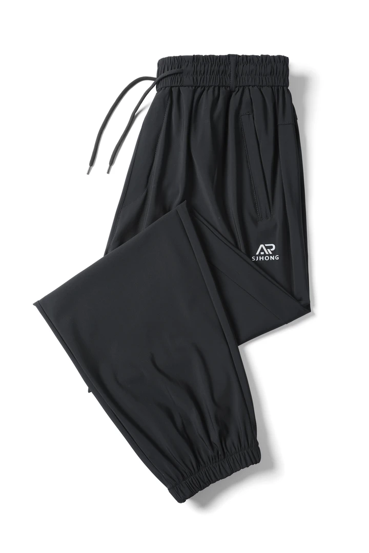 夏季宽松男女薄款速干运动裤