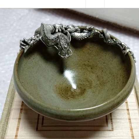 银壶大魔王手工艺品境秋巨龙杯JQ06