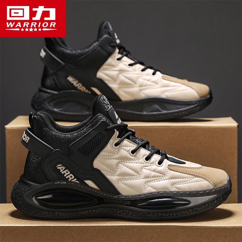 回力运动鞋男鞋春季2025新款休闲高帮鞋子轻便减震跑步鞋男款