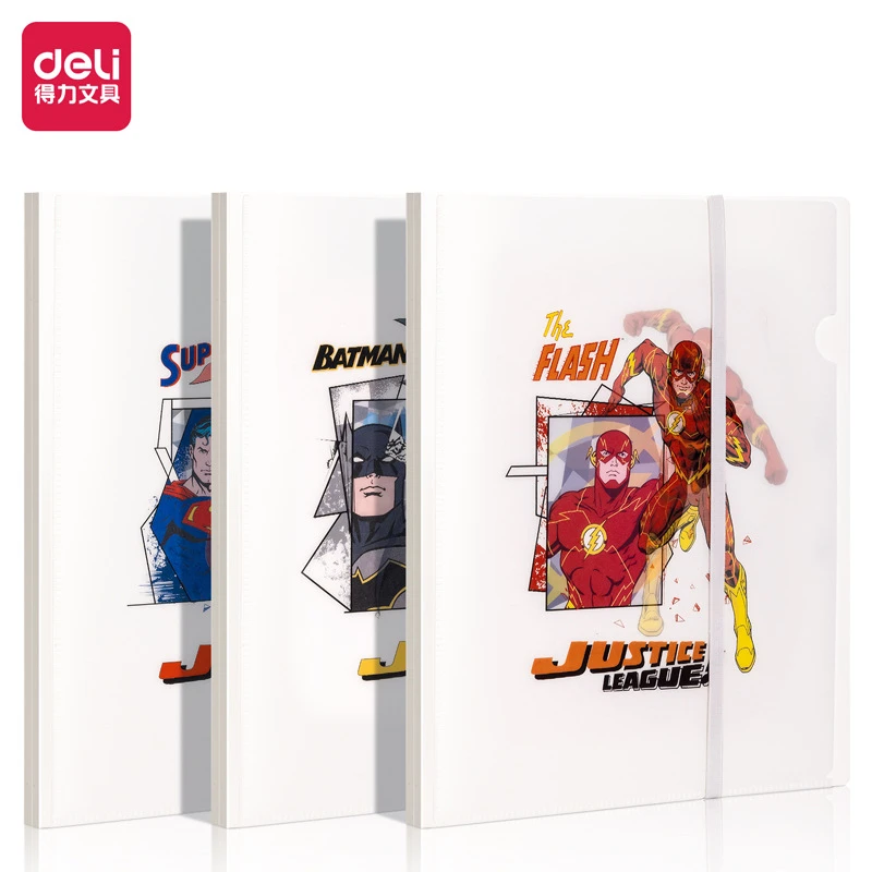 新疆包邮得力正义联盟20页活页试卷册72695收纳整理存取方便