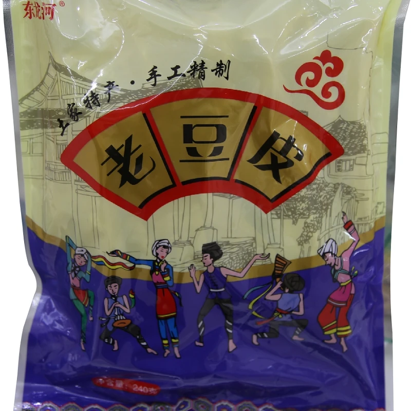 4包农家老豆皮优质传统头层老豆皮干货火锅食材凉拌炒菜湖北特产