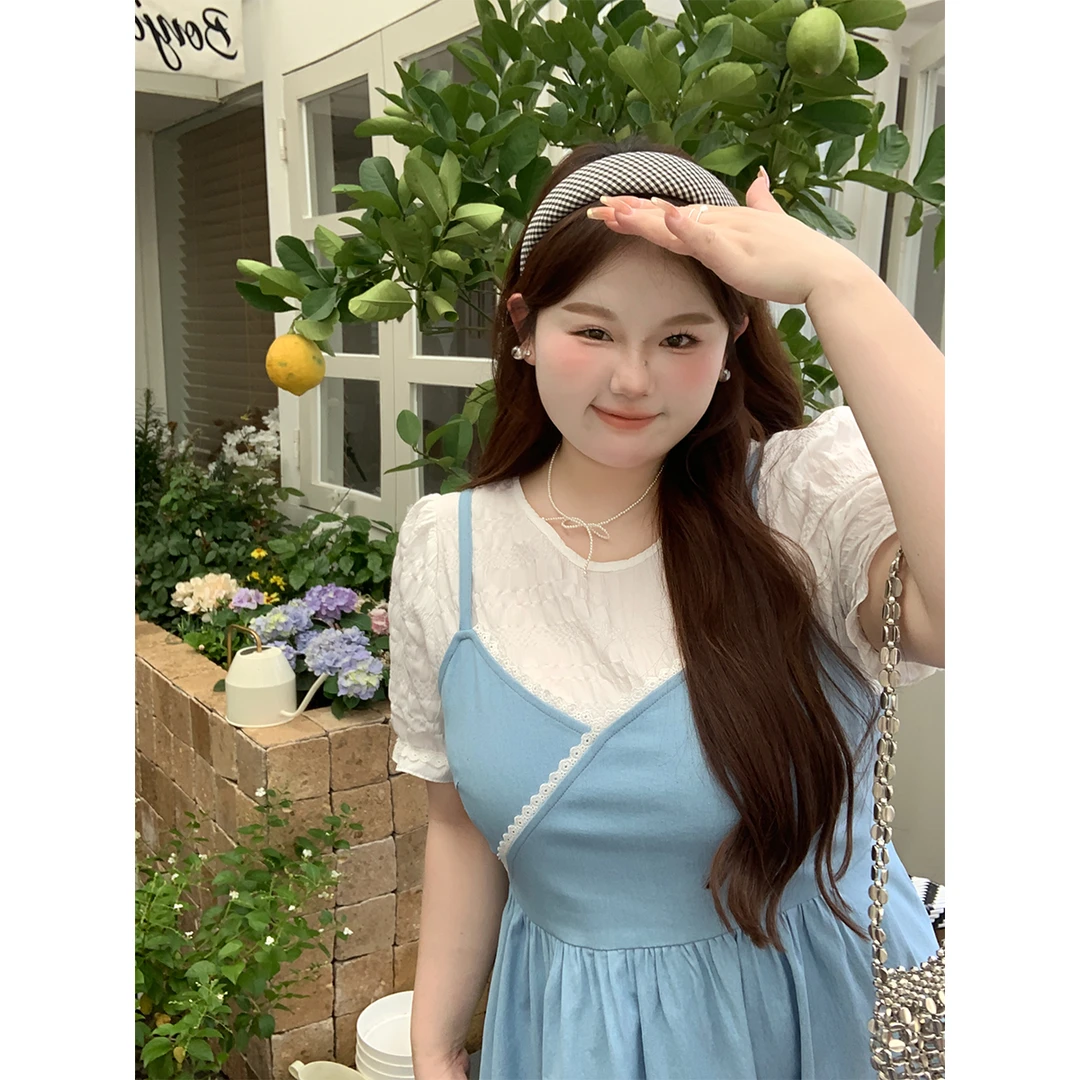 26徐达布【矜贵少女】大码白衬衣夏透气上衣防晒衬衫t恤C20935C42