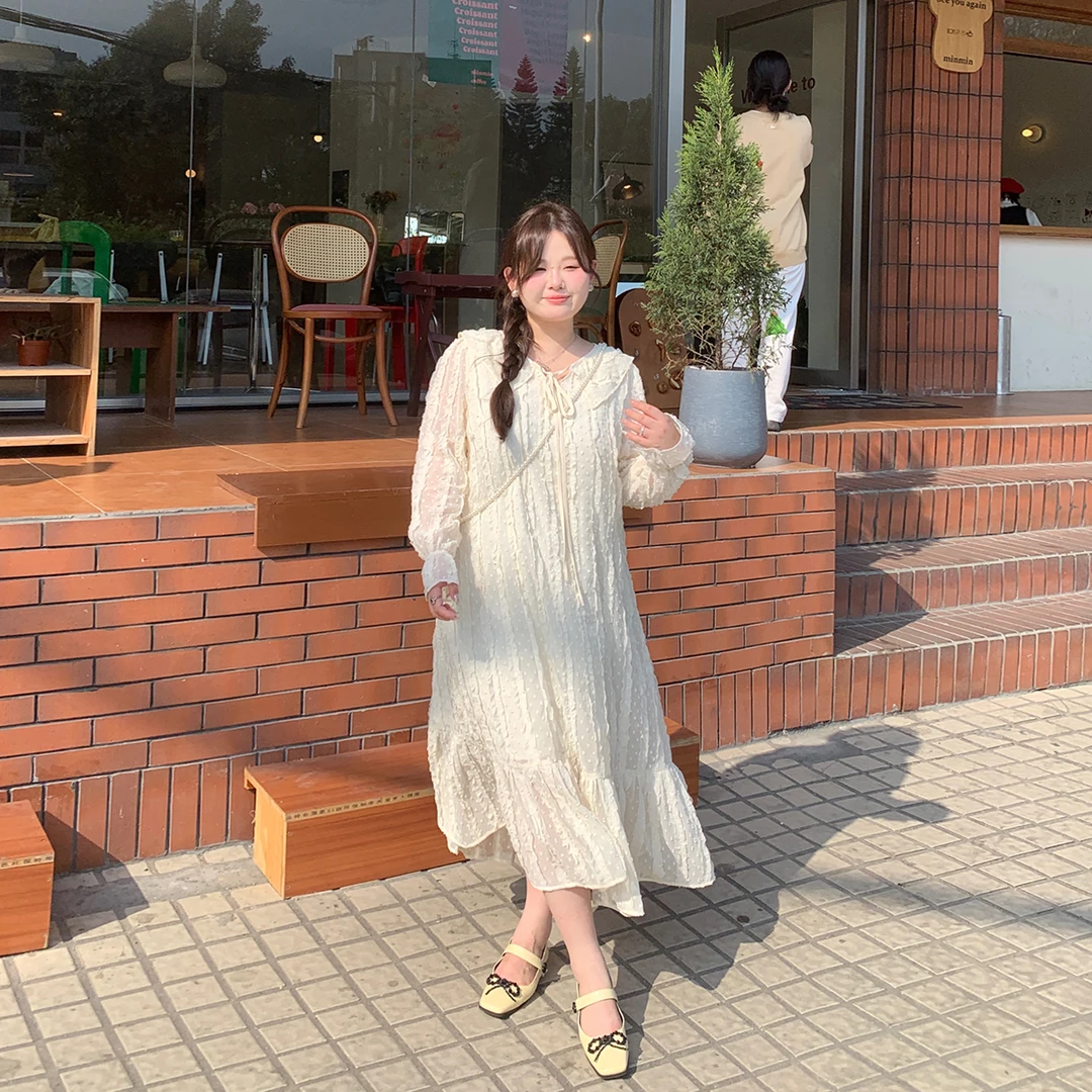 139徐达布 丁达尔穿搭温柔风连衣裙 L14539C41
