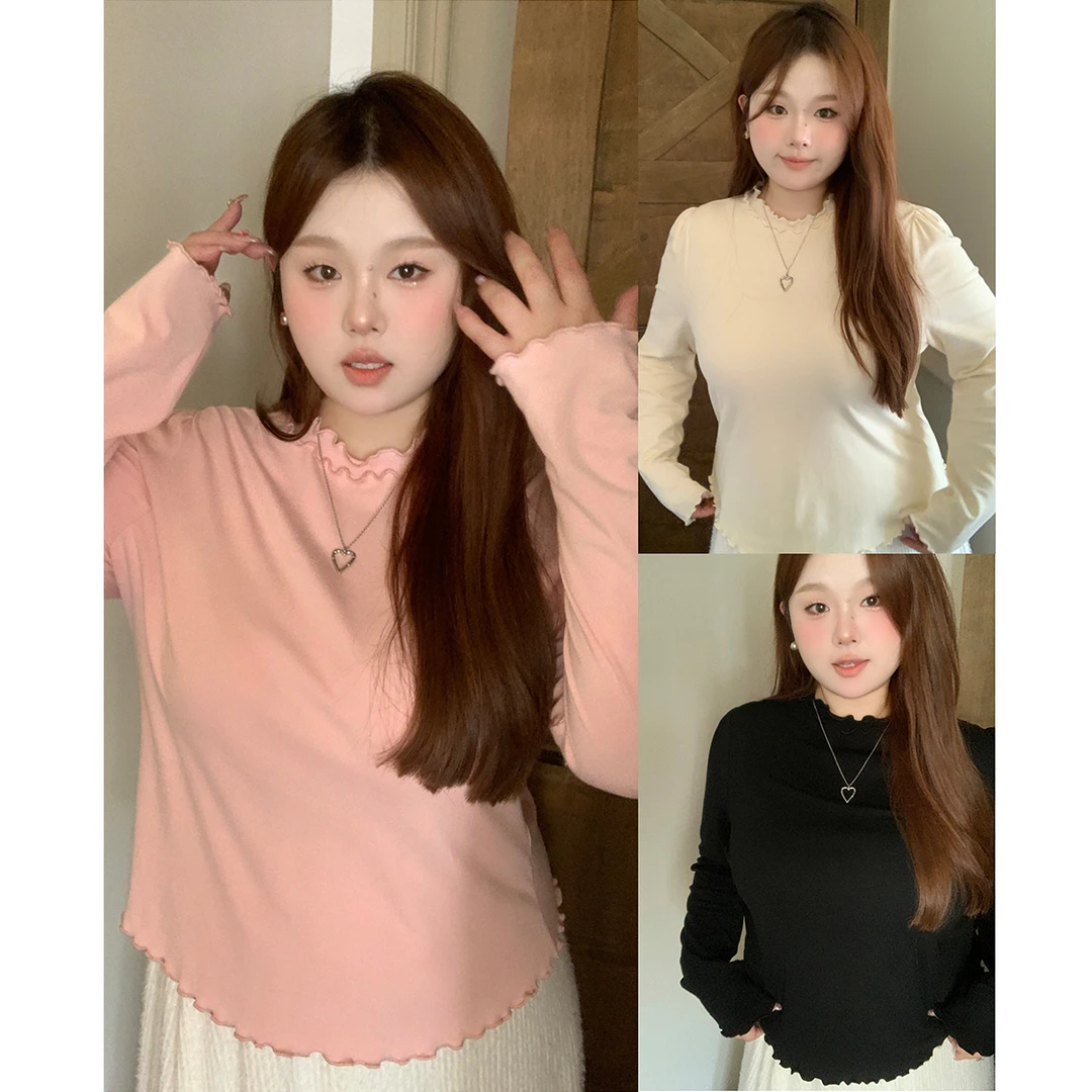 徐达布 大码百搭秋冬季时尚单品打底衫Z25510C43