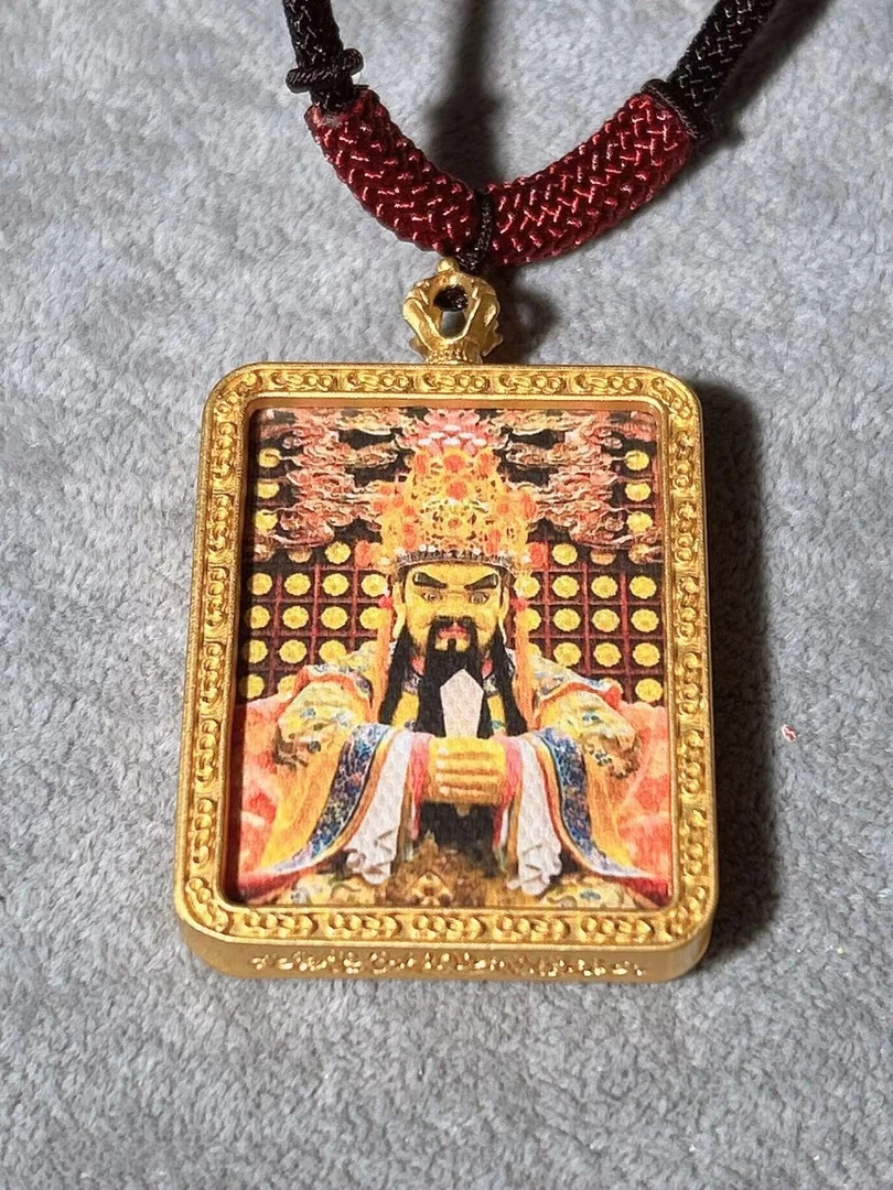吊坠925银 吊坠925银 925银项链 （老银世家）黑金唐卡