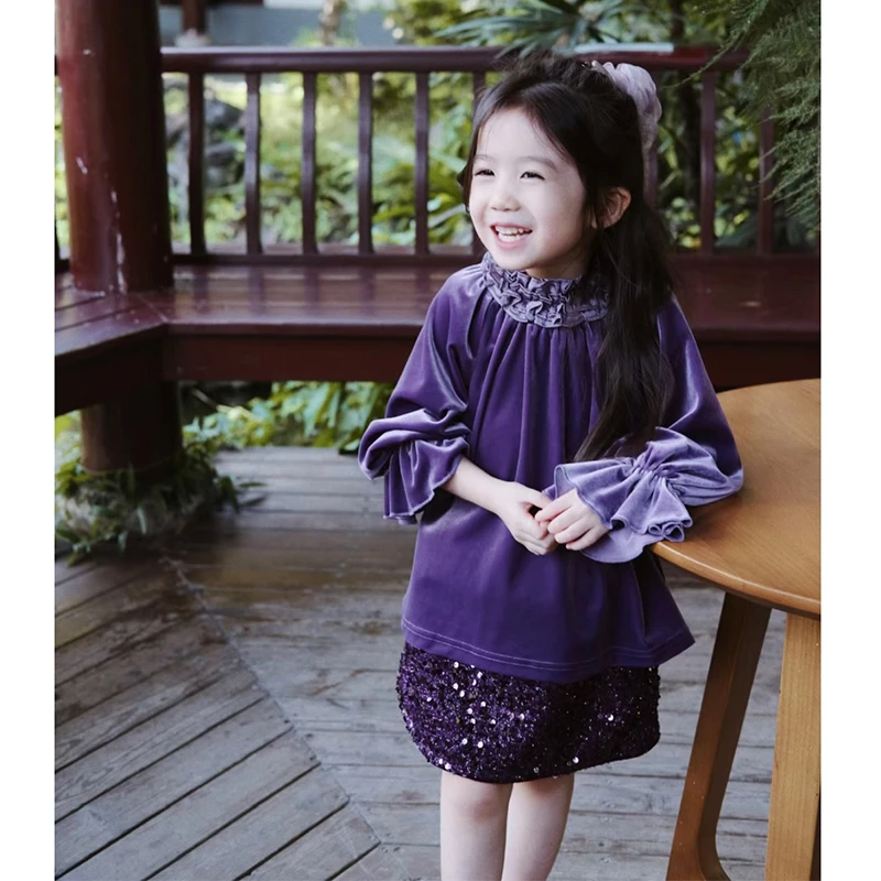 壹妈原创童装中国风2024童装女童秋季时尚洋气千金小姐套装