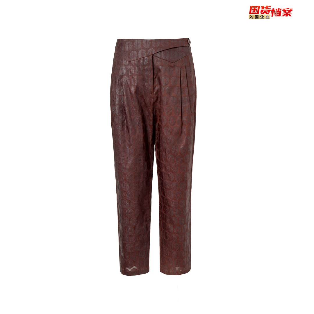 【万象有衣】猪嘴龙纹-原创设计师款裤子7206