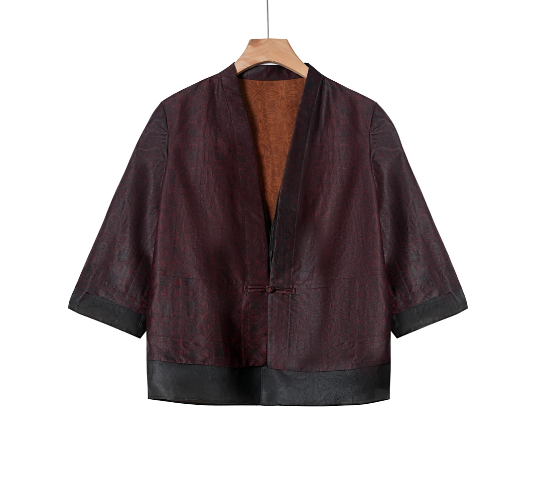 【万象有衣】入围国货档案-原创设计师款短外套-6366