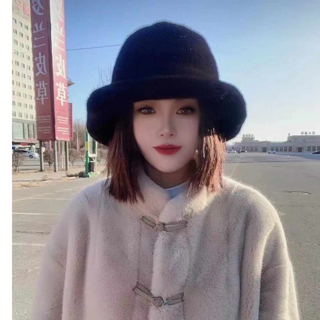 （新疆西藏包邮）新疆欧貂毛毛帽子