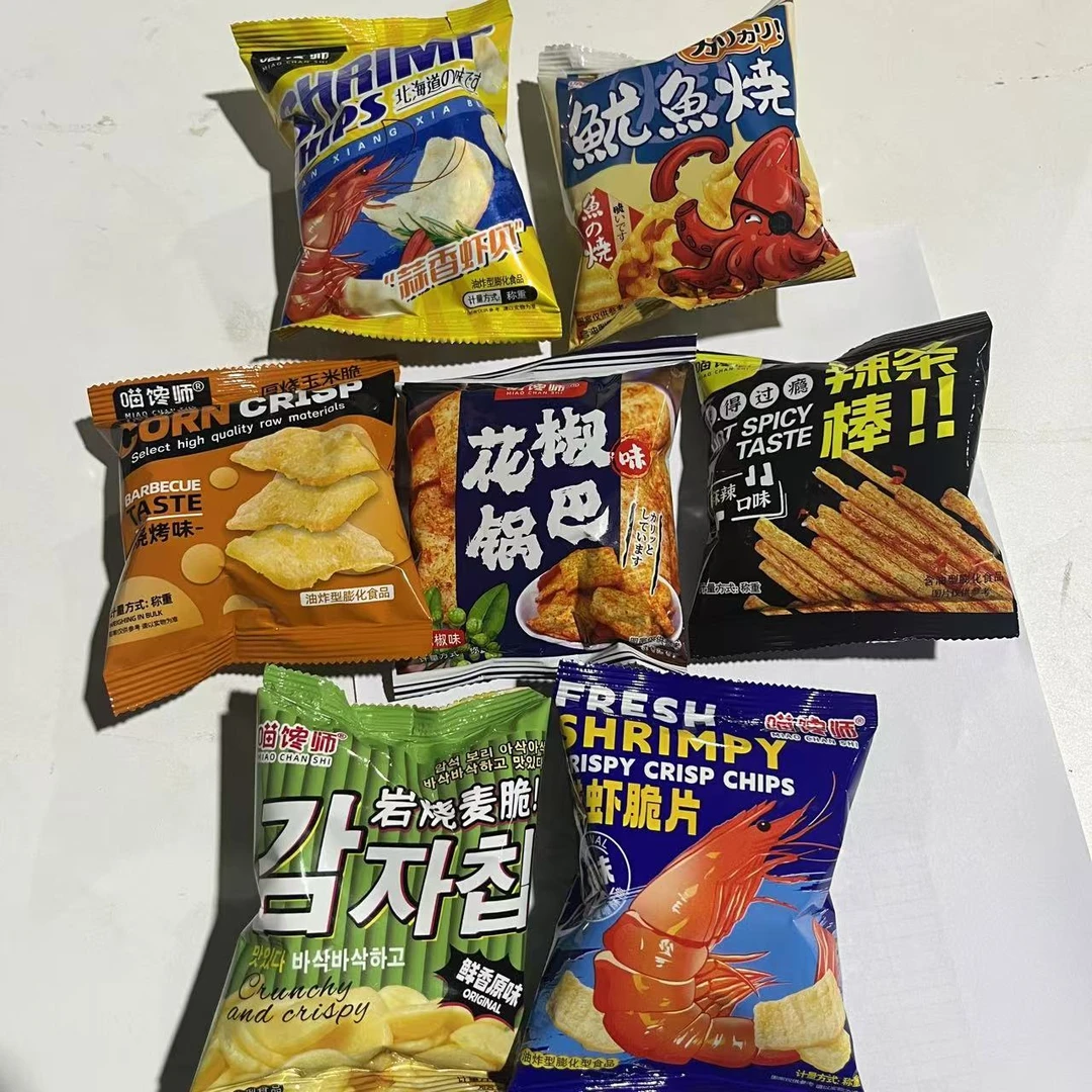 网红韩式零食韩剧同款膨化追剧零食