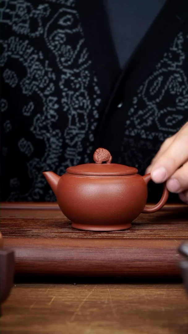 【闪购商品】紫砂茶壶YGQ金蟾水平 红清水 160cc