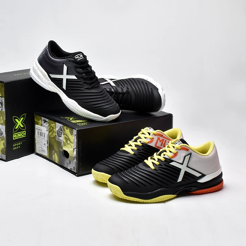 高端外贸男轻便舒适缓震训练羽毛乒乓网球鞋休闲运动鞋2243