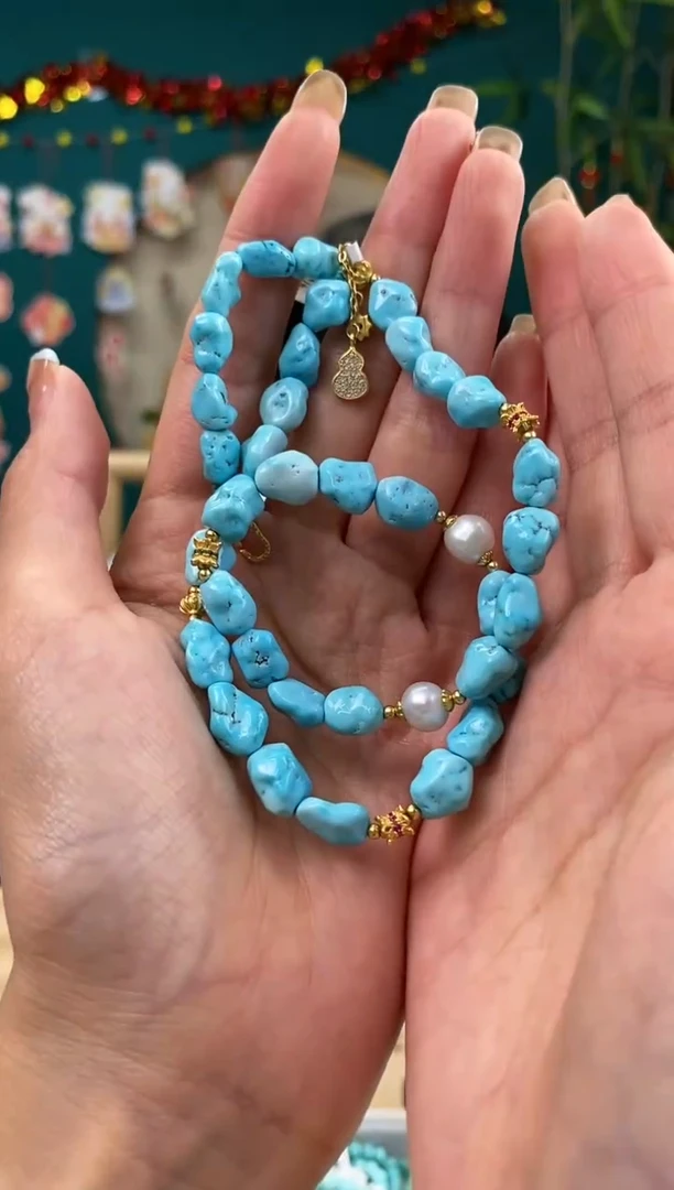 【闪购商品】绿松石珠宝奇石未镶嵌1