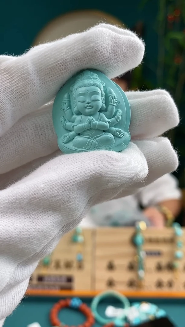 【闪购商品】绿松石珠宝奇石未镶嵌1
