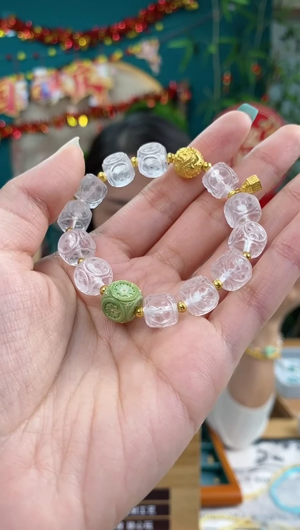 【闪购商品】绿松石珠宝奇石足金镶嵌1