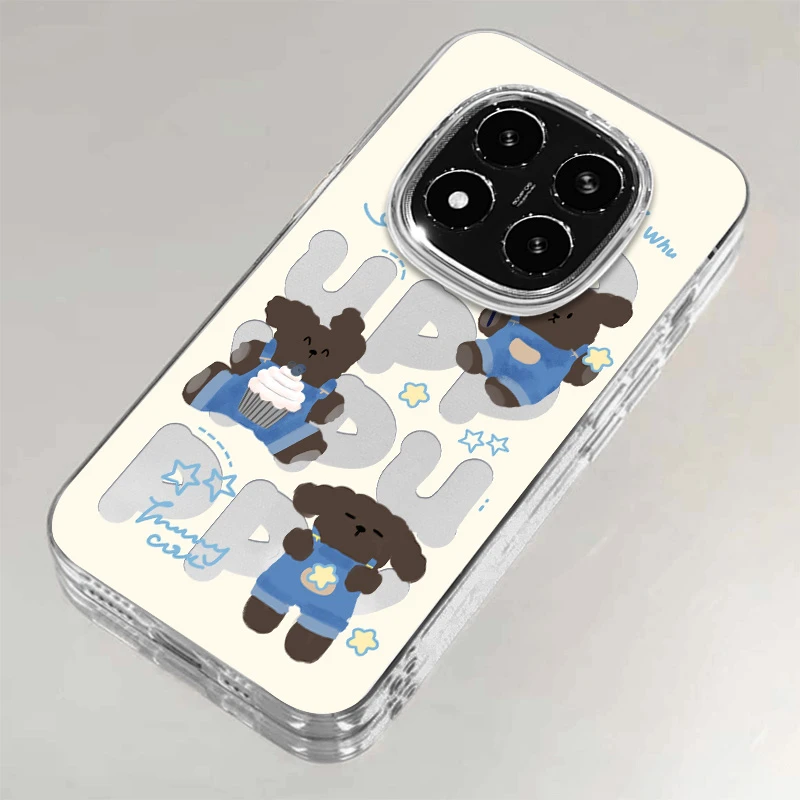 适用红米note15pro+手机壳Redminote14pro透明软壳保护壳