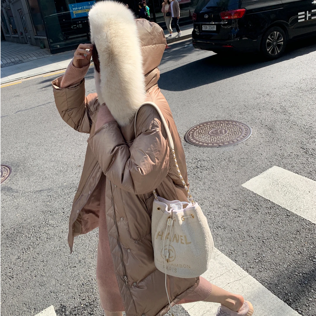 ASM ANNA◆第五元素！进口光泽料 现代时髦感羽绒服A0632