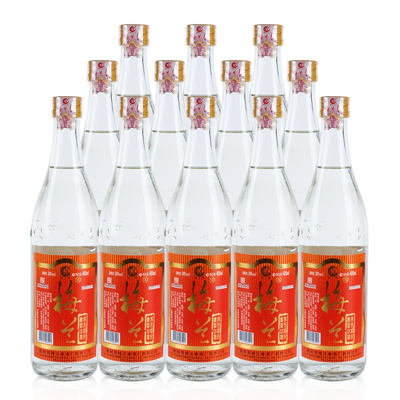 梅兰春【发货新包装】38度 梅兰小白瓶 泰州产 家常自饮白酒 38度