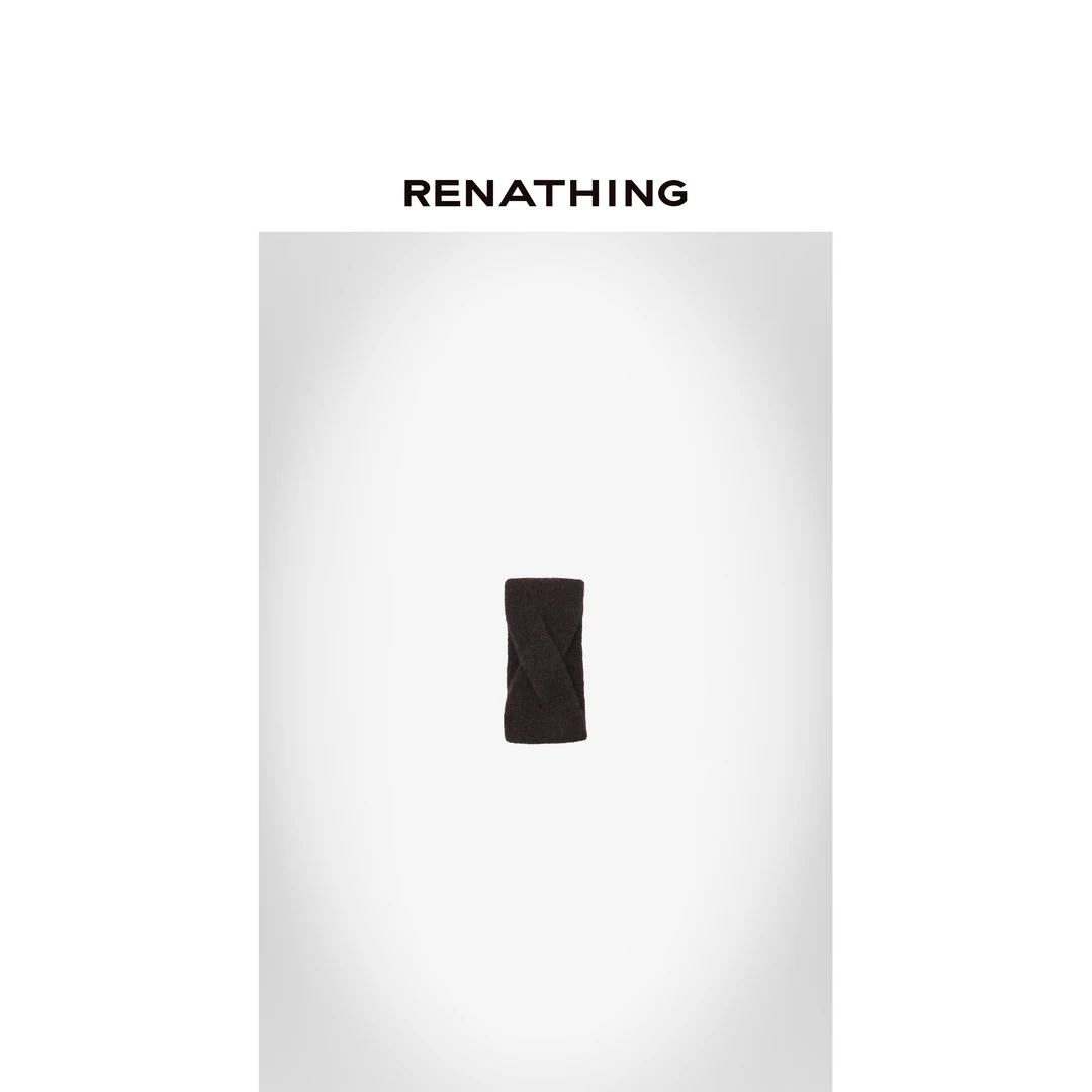 【RENATHING】法式复古交叉宽发带