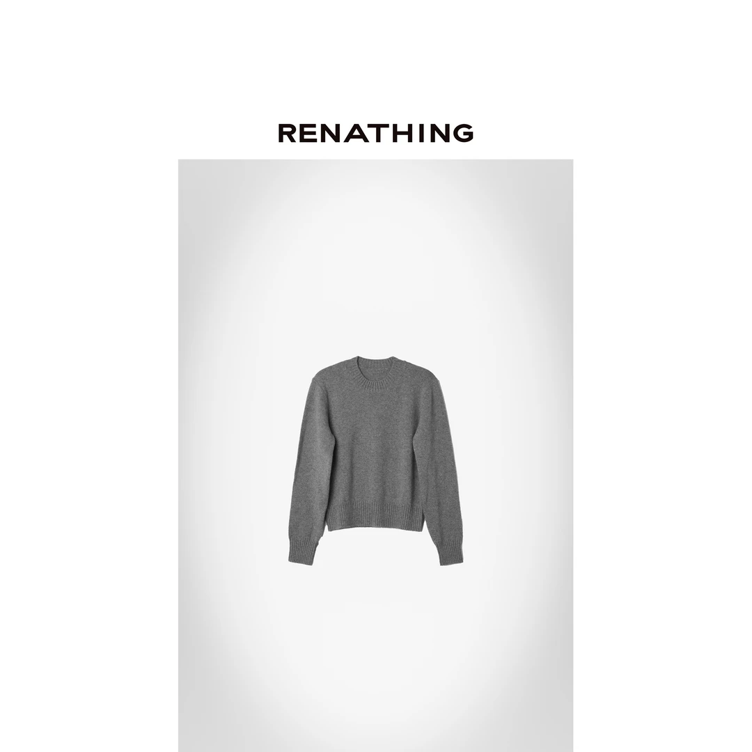 【RENATHING】经典休闲针织套头毛衣