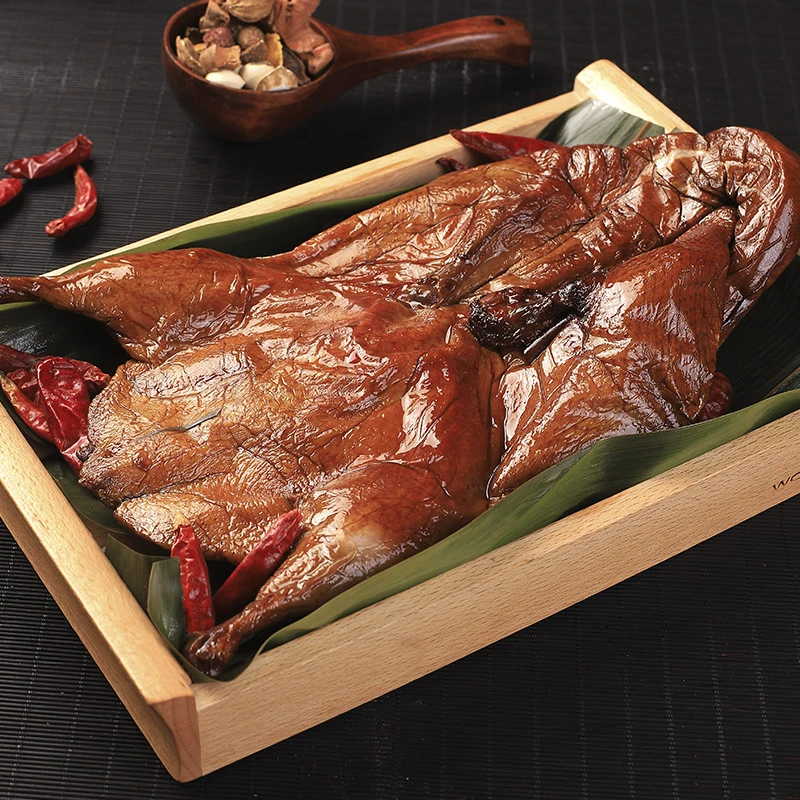 【精品腊味土麻鸭3只装】湖南特产农家柴火烟熏腊鸭整个大只