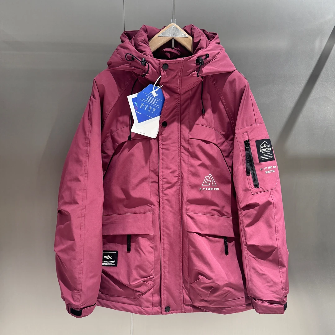 【3305】【阳阳】Z-3305冬【小草莓儿】户外工装结构冲锋情侣款外套非标