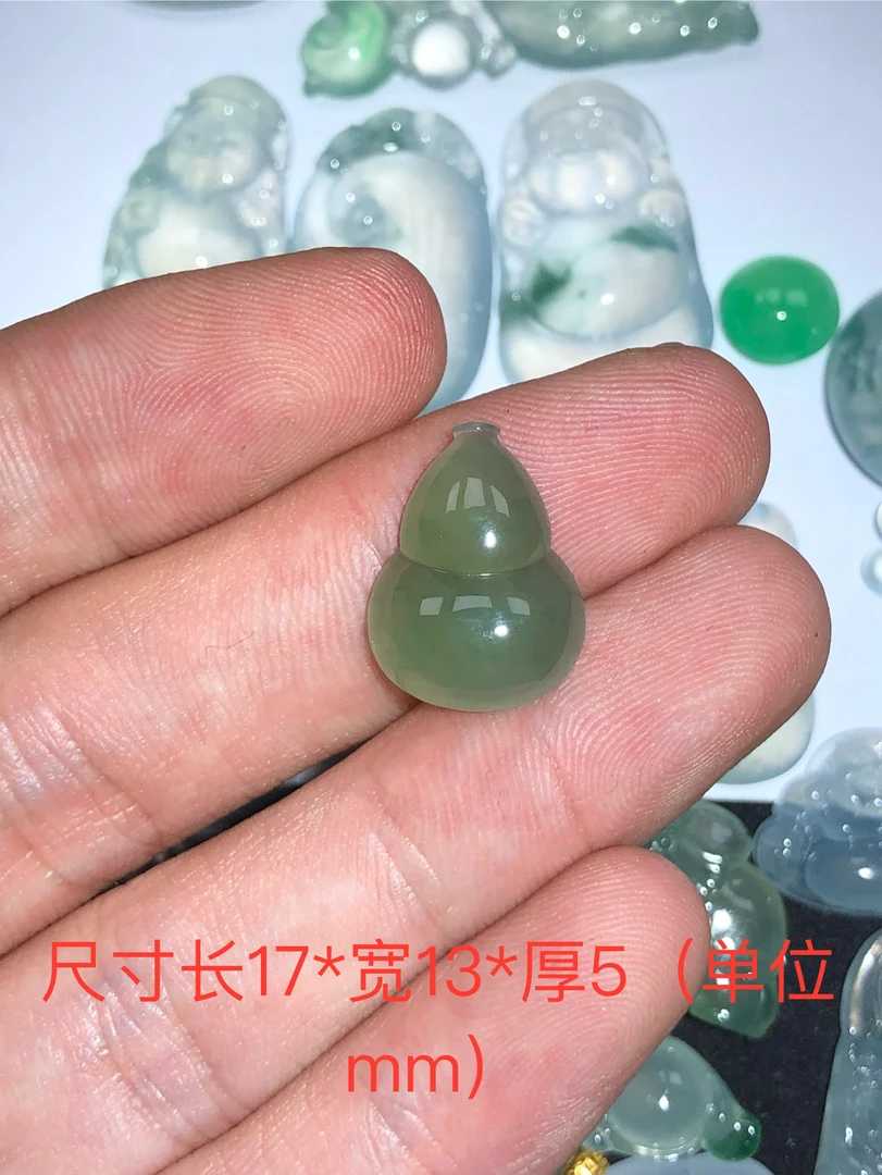 缅甸纯天然A货翡翠葫芦