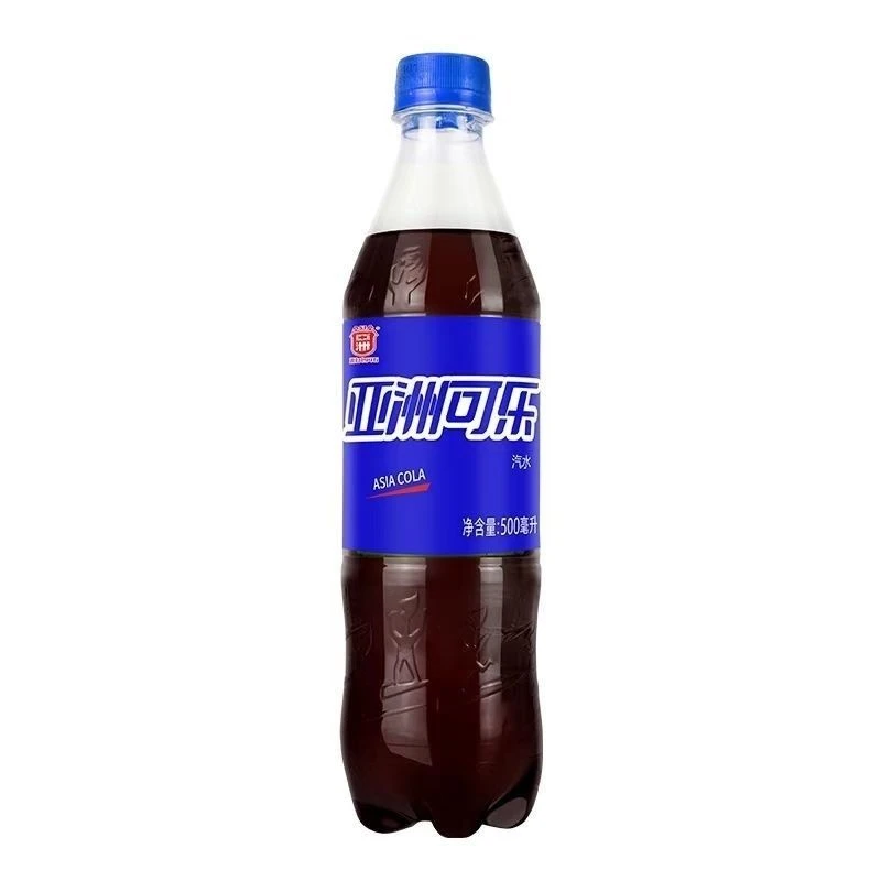 ASIA亚洲可乐500ml瓶装碳酸饮料亚洲老式经典怀旧汽水9月前饮用