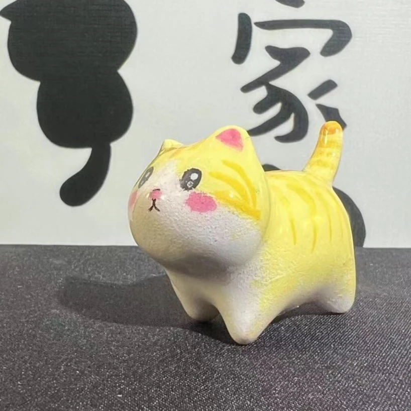 【喵星】手工绘画原创设计手工摆件桌面摆件