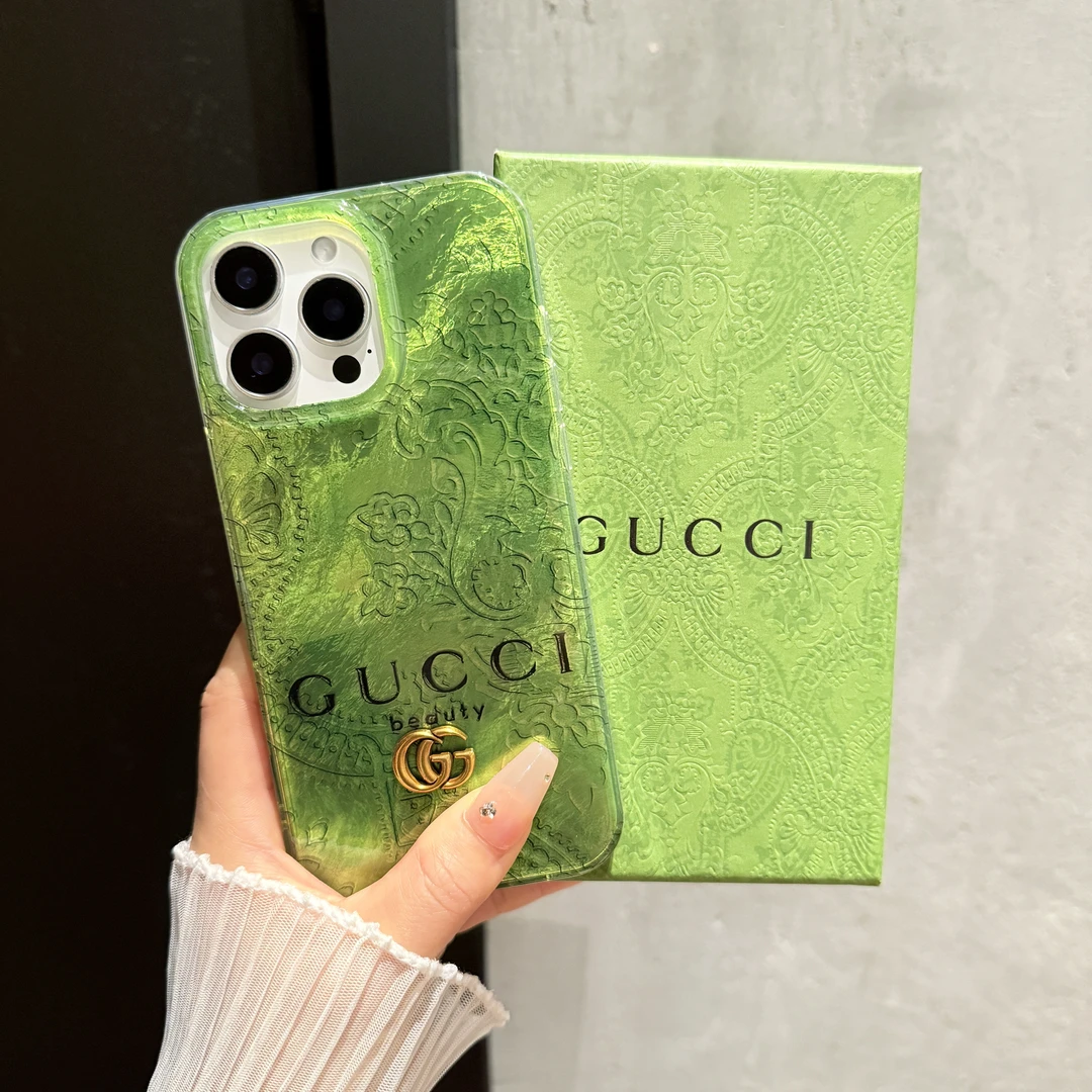 苹果16手机壳古驰奢华适用iPhone17promax网红14pro小众13/15新款