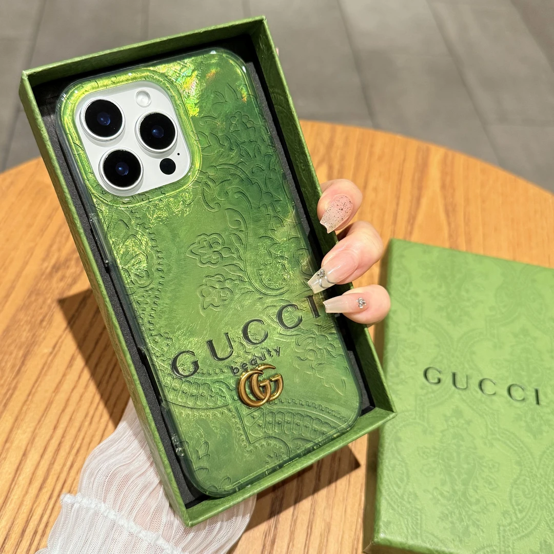 潮牌苹果17promax手机壳古驰创意iPhone16适用15pm防摔14保护套13