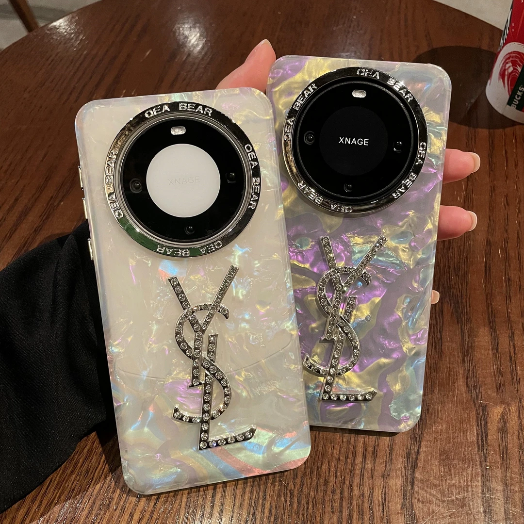华为mate70pro手机壳YSL网红高级感mate60pro高端p80/70创意50pro