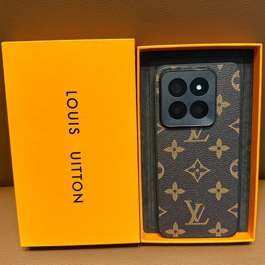 小米15pro手机壳老花适用14ultra高档小众13全包真皮小米15防摔套