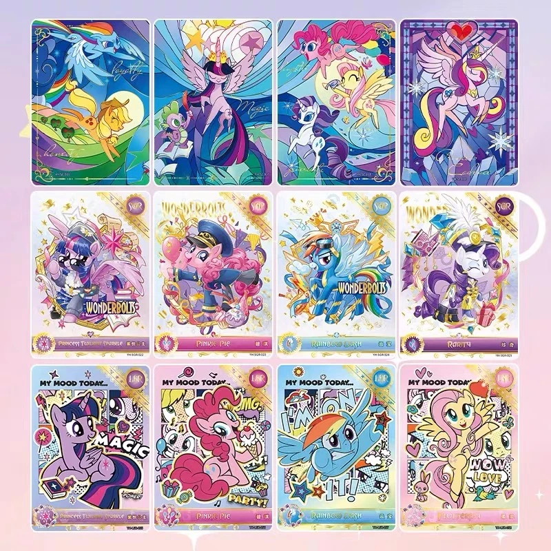【辉月四丢手绢】卡游小马宝莉辉月第四弹卡牌收藏盲盒