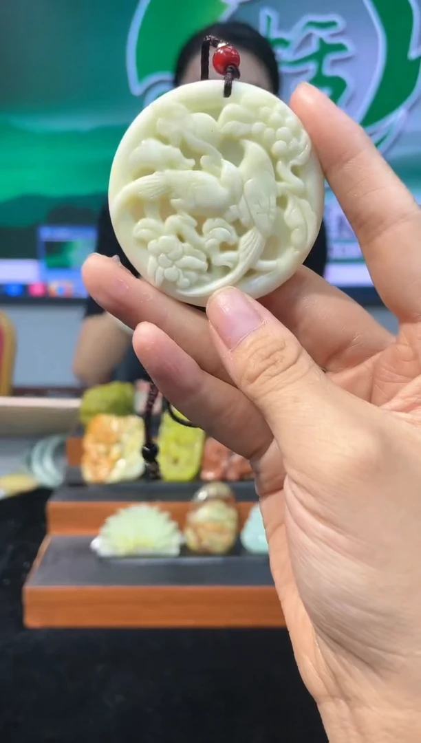 【闪购商品】岫玉吊坠未镶嵌·