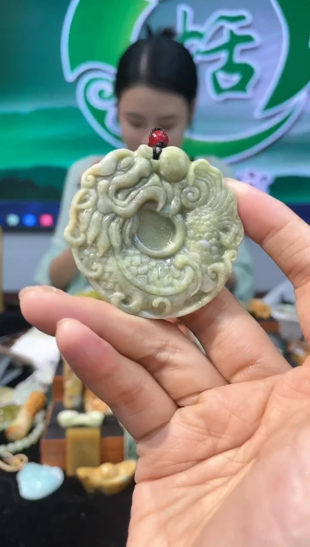 【闪购商品】岫玉吊坠未镶嵌·
