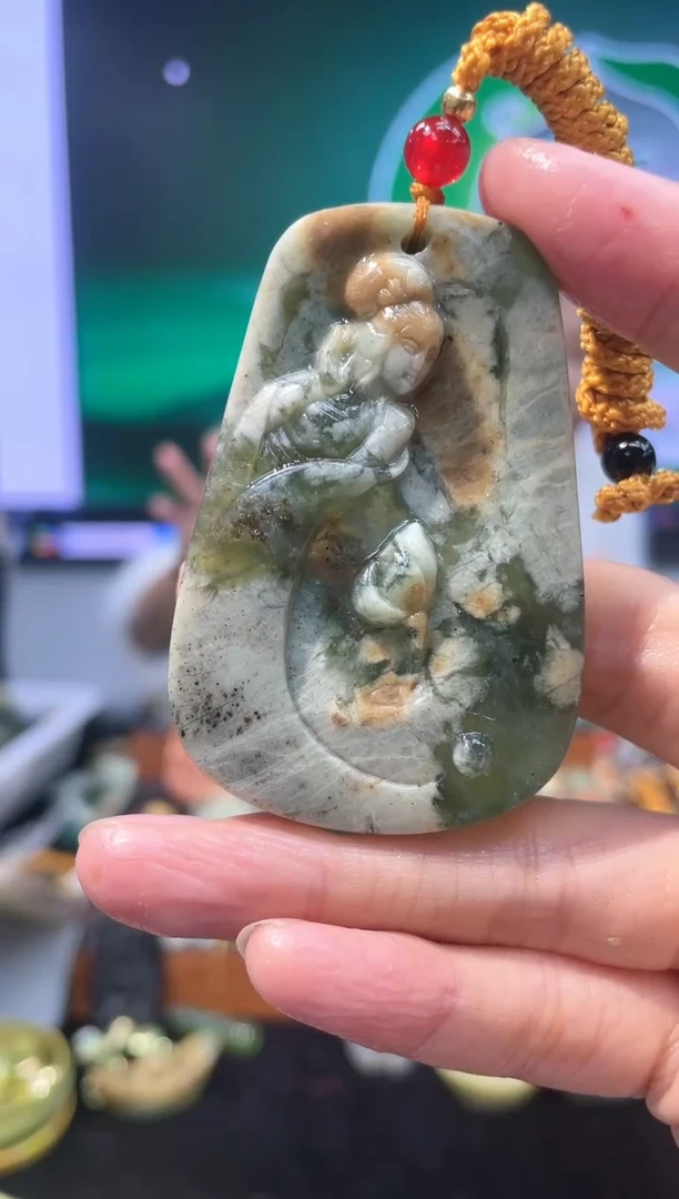 【闪购商品】岫玉吊坠未镶嵌·