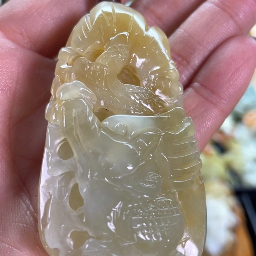 【闪购商品】蛇纹石玉颈饰合金