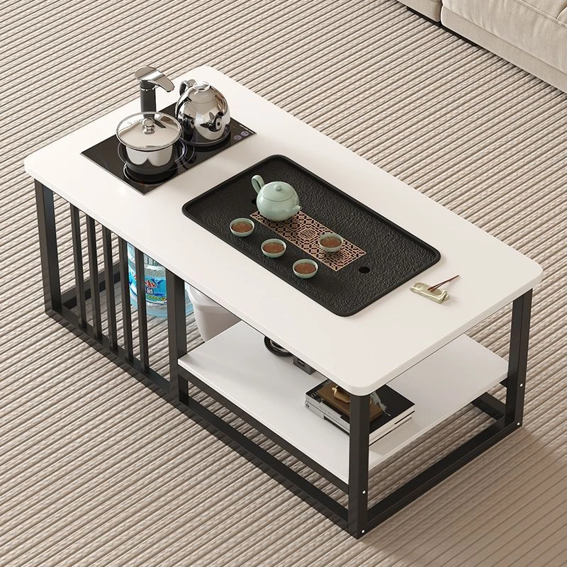 客厅家用全自动茶桌简约现代小茶几泡茶一体小户型茶几功夫套装