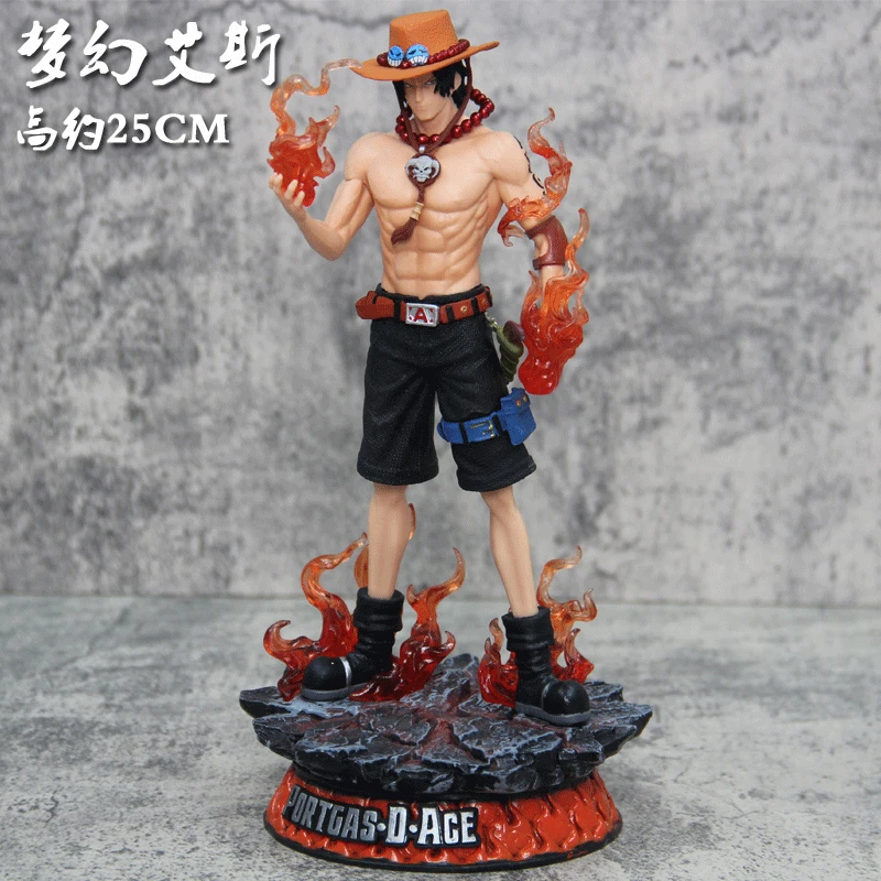 海贼王GK梦幻火焰艾斯手办模型雕像礼物动漫个性男生潮玩生日礼物
