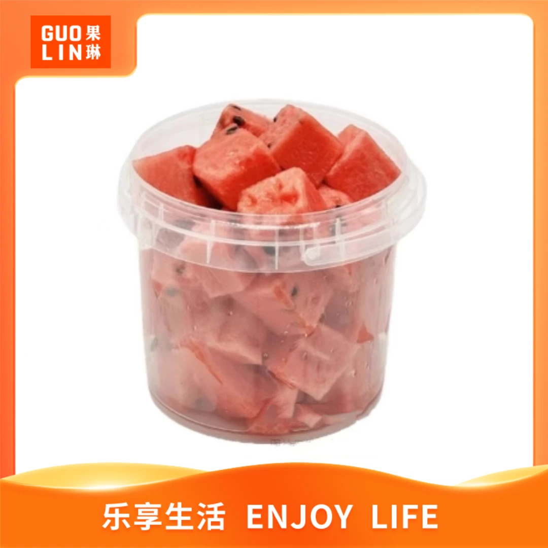 【水果桶】鲜切宁夏西瓜1桶（带桶约2斤）