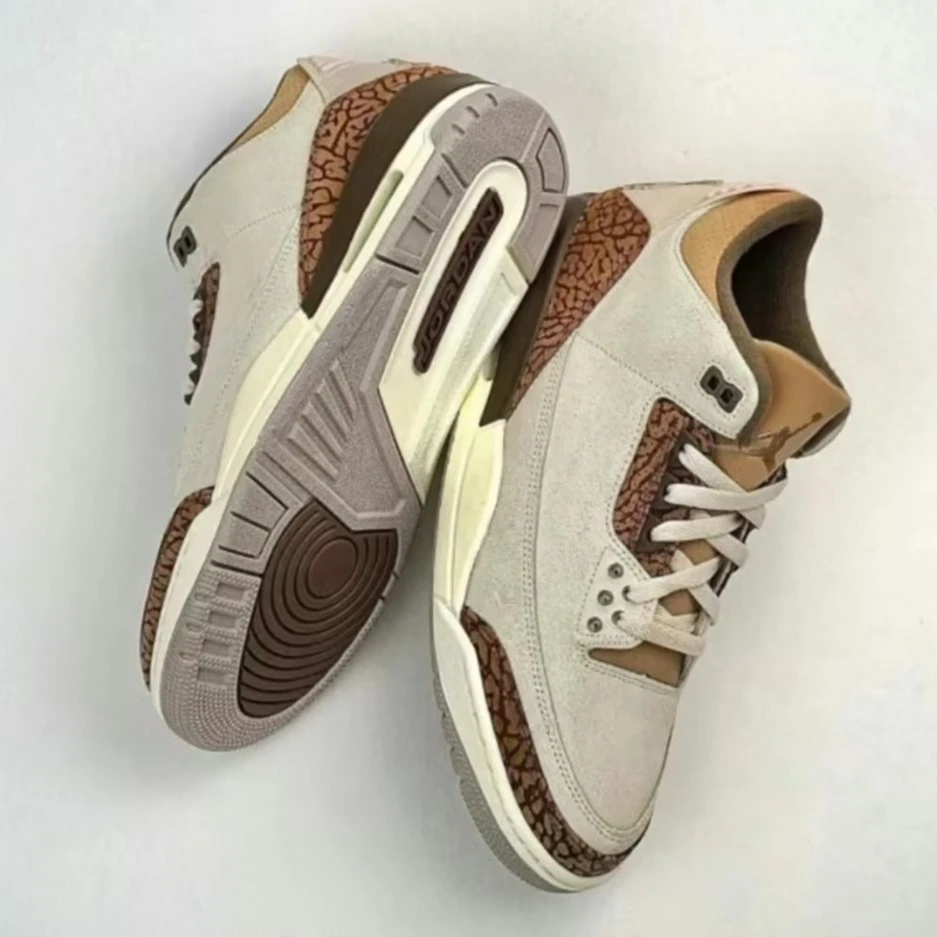 【双11冲冲冲】AIR JORDAN 3 男款“摩卡爆裂纹”篮球鞋CT8532-102