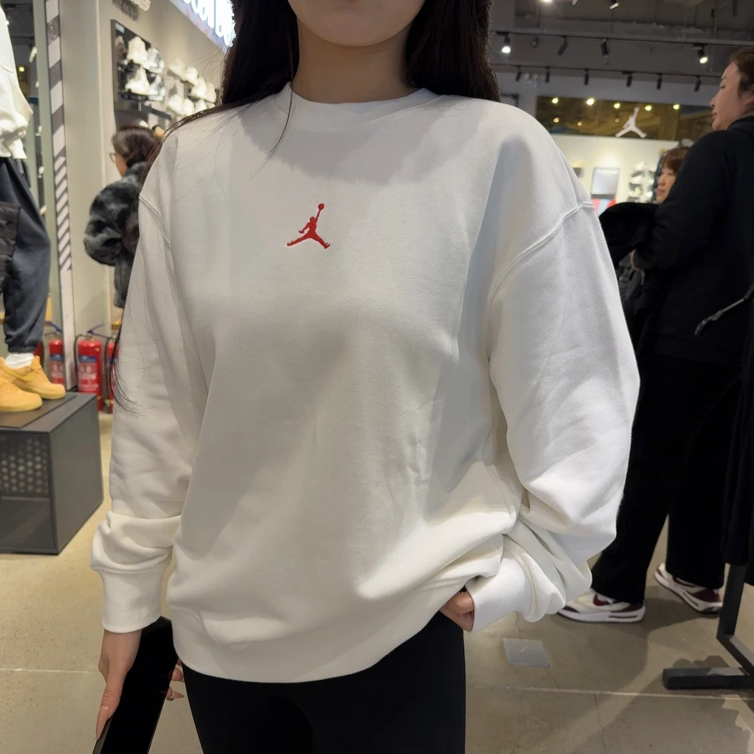 【耐克/双旦礼】NIKE男子AJ印花套头卫衣IB5605-133