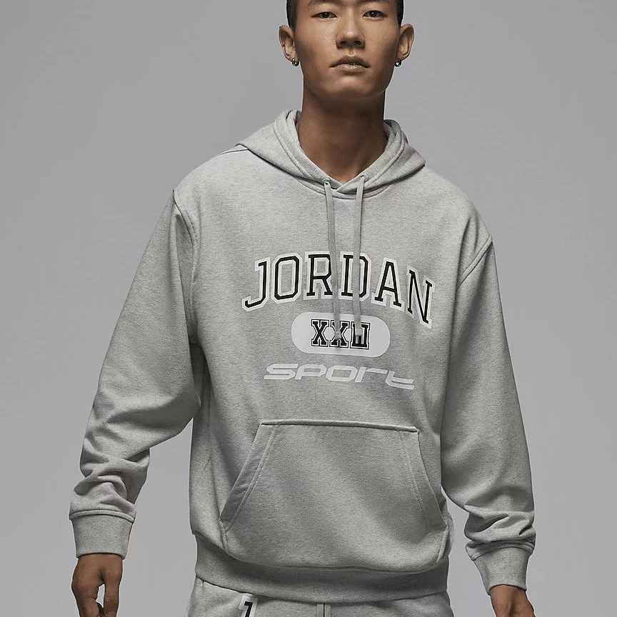 【耐克/就近门店发货】NIKE男子AJ灰色针织套头衫FV8627-050