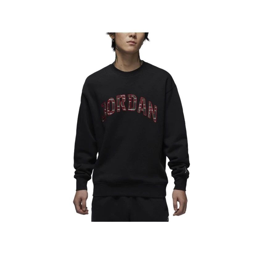 【耐克就近门店发货】Jordan针织加绒运动长袖卫衣FV7461-010