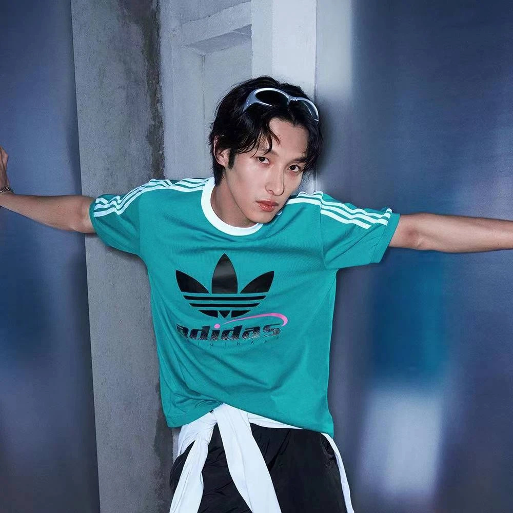 【AD/就近门店发货】adidas Originals三叶草男子圆领短T恤IW6311