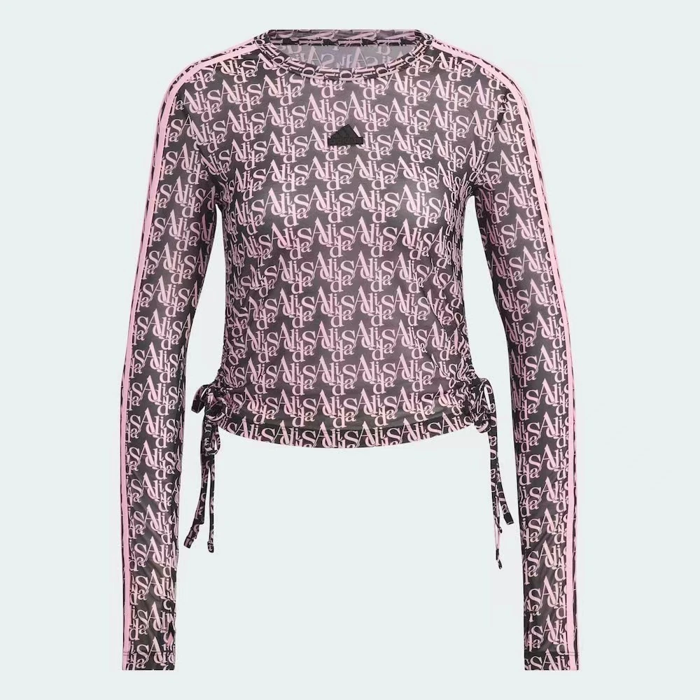 【AD/就近门店发货】adidas阿迪达斯女子圆领长T恤JV9906