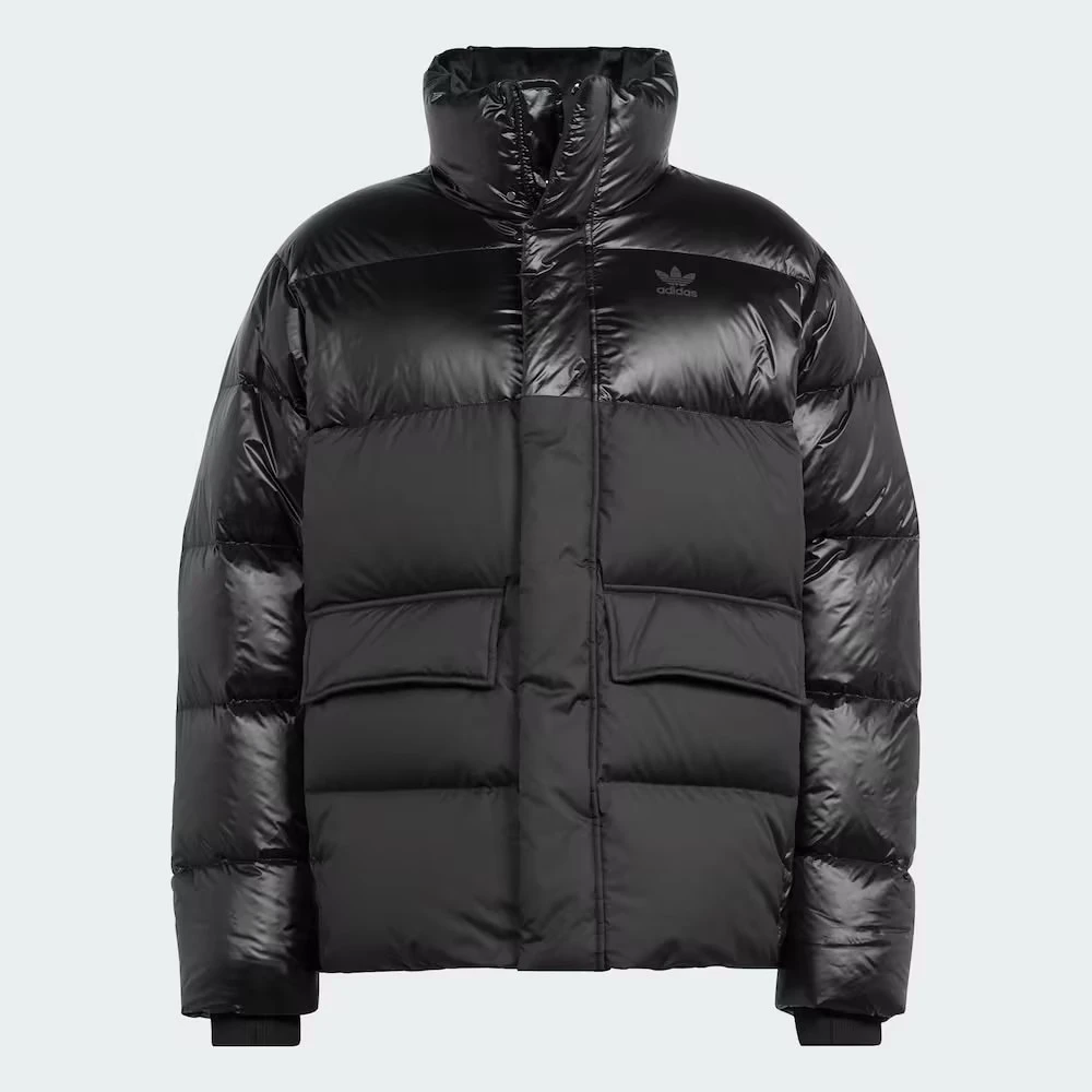 【上海AD】阿迪达斯三叶草男子MID PUFFER休闲羽绒服IR7133