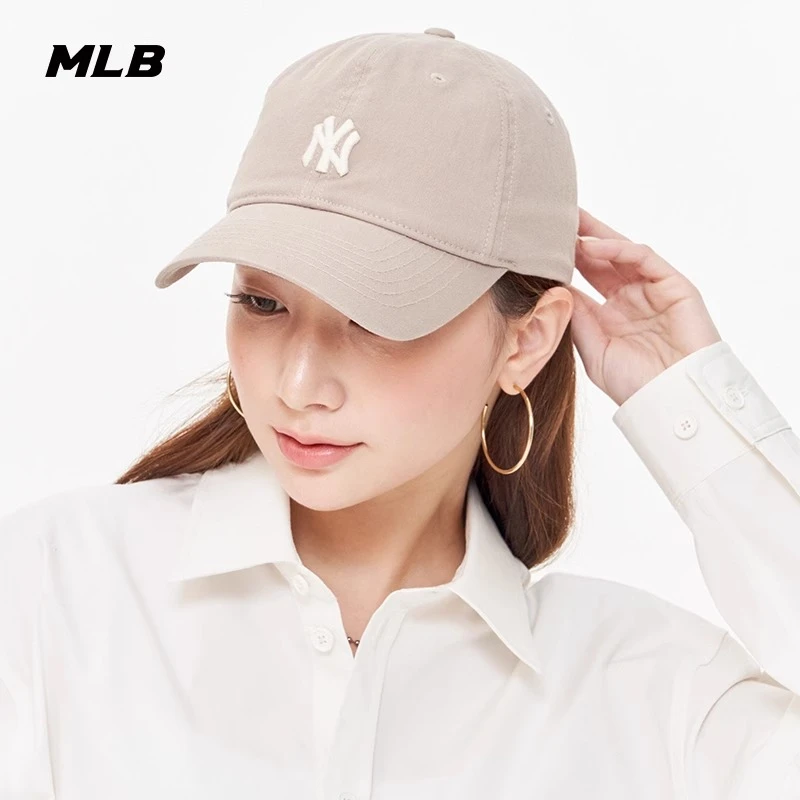 MLB男女情侣软顶棒球帽明星同款运动休闲百搭春夏鸭舌帽3ACP1901N